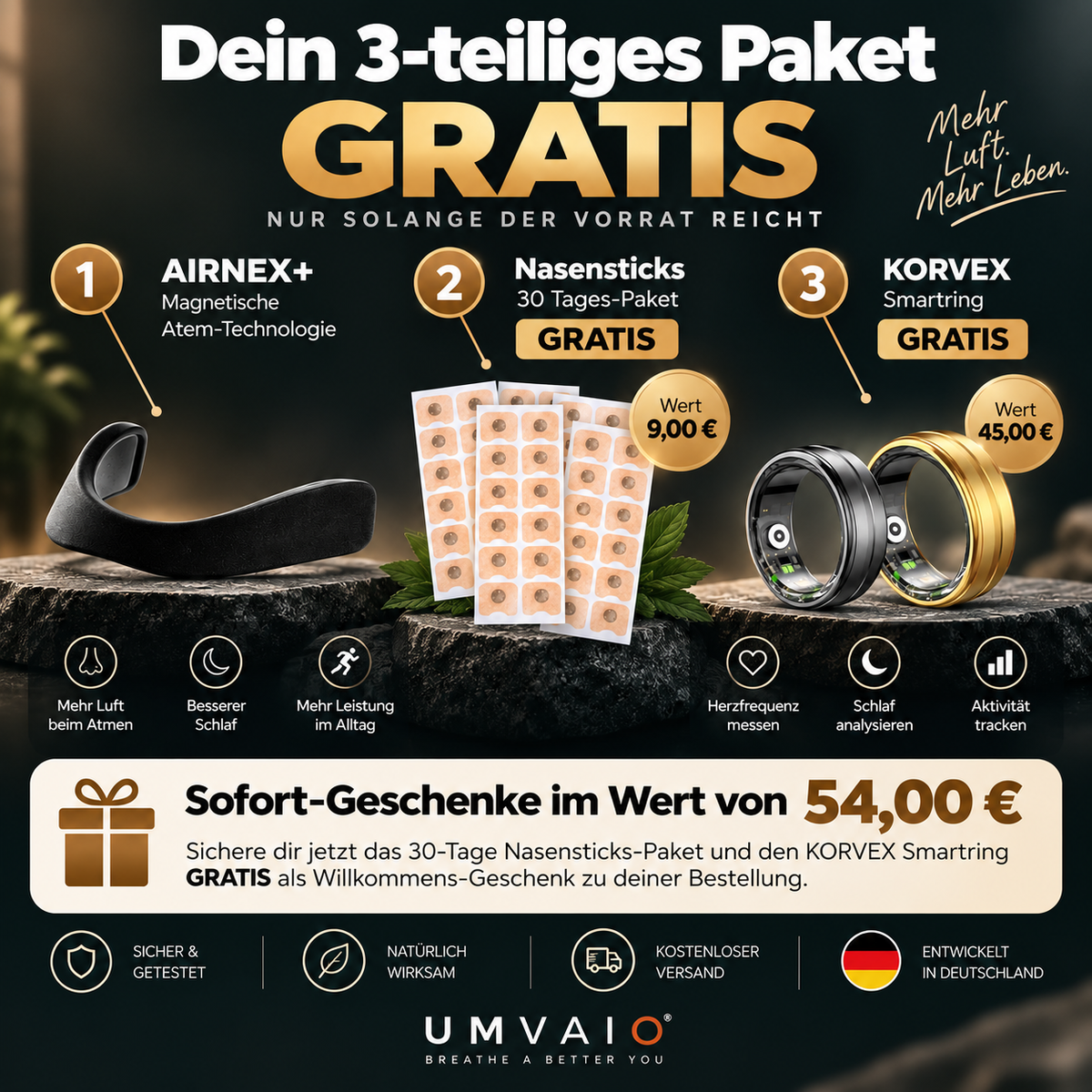 AIRNEX+ von Umvaio