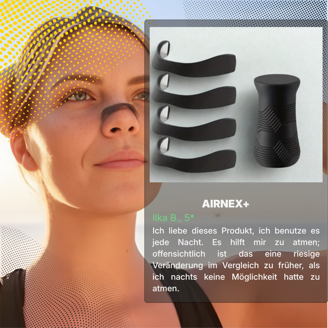 AIRNEX+ von Umvaio – Nasenatmung für mehr Gesundheit