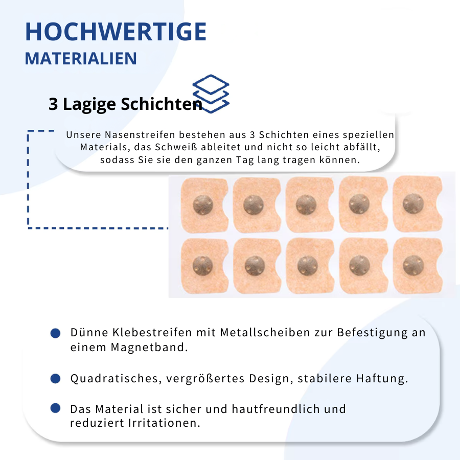 Anti-Schnarch-Nasenstreifen – Besser Atmen & Ruhiger Schlafen