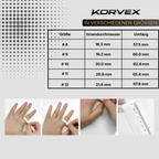 KORVEX Smart Ring – Gesundheitstracking am Finger | IP68 Wasserdicht
