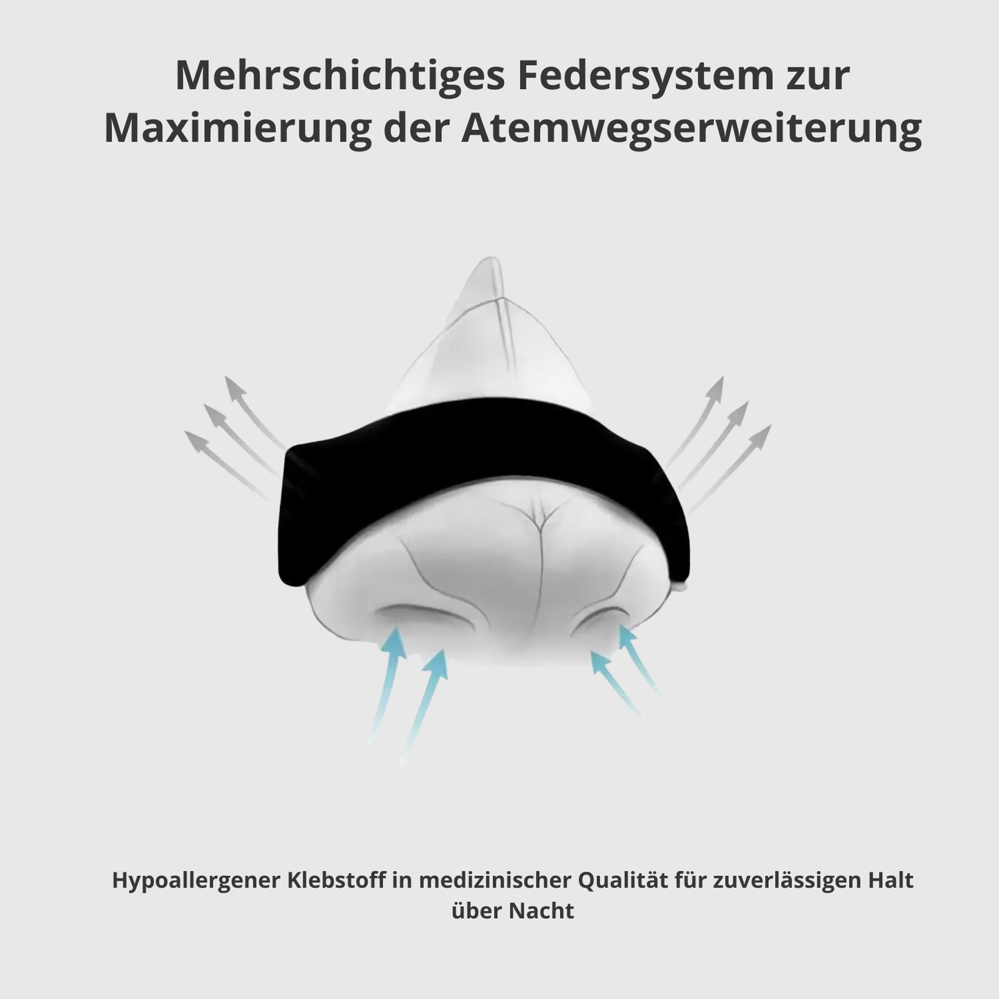 Umvaio Nasenklammern – Nasenatmung für mehr Gesundheit