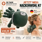 Nackenwohl N7 – Kabelloses Nacken- & Schultermassagegerät mit Wärmefunktion