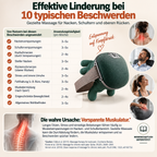 Nackenwohl N7 – Kabelloses Nacken- & Schultermassagegerät mit Wärmefunktion