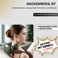 Nackenwohl N7 – Elektrisches Nacken- & Schultermassagegerät mit Wärme
