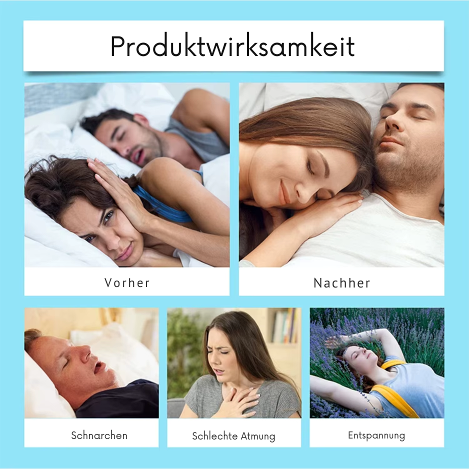 Anti-Schnarch-Nasenstreifen – Besser Atmen & Ruhiger Schlafen