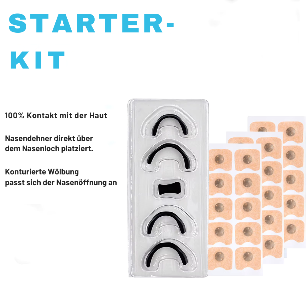 Anti-Schnarch-Nasenstreifen – Besser Atmen & Ruhiger Schlafen