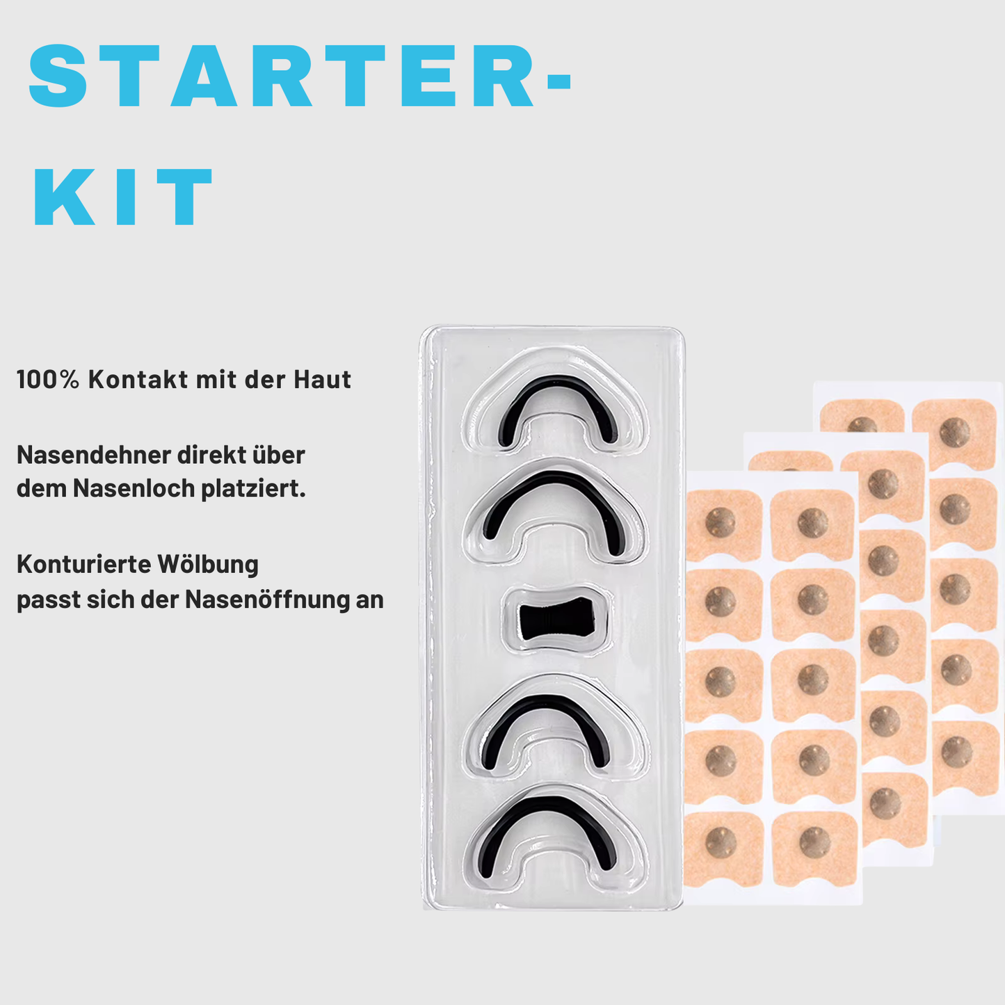 Umvaio Nasenklammern – Nasenatmung für mehr Gesundheit