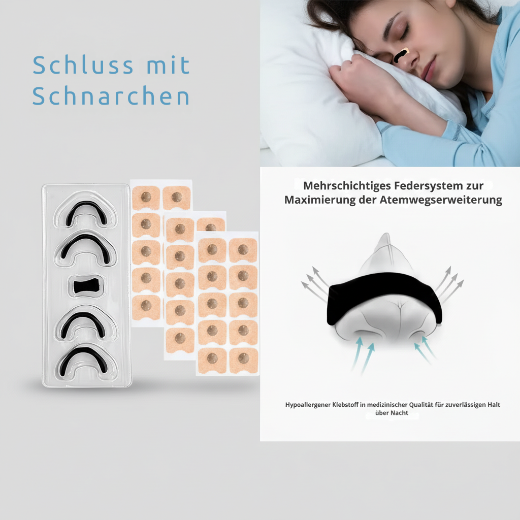 Umvaio Nasenklammern – Nasenatmung für mehr Gesundheit