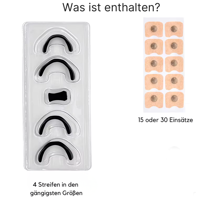 Anti-Schnarch-Nasenstreifen – Besser Atmen & Ruhiger Schlafen