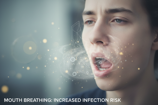 Erhöhte Infektanfälligkeit durch Mundatmung